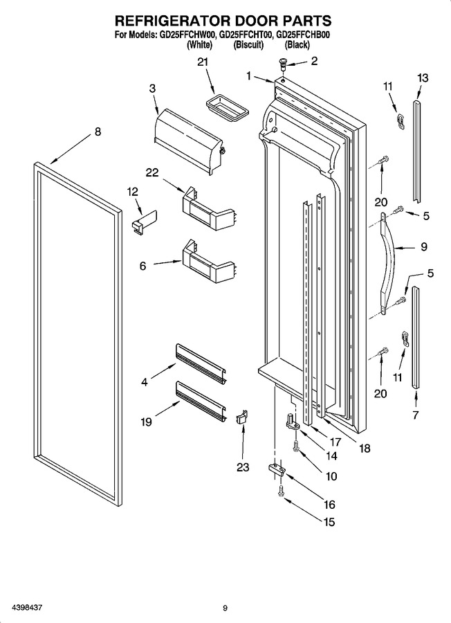 Diagram for GD25FFCHW00