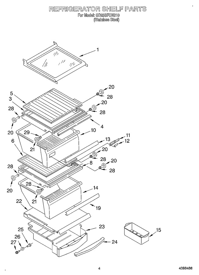 Diagram for GD25SFCHS10