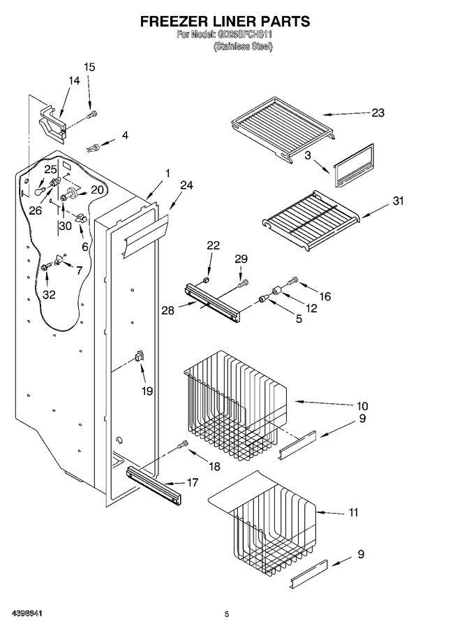 Diagram for GD25SFCHS111