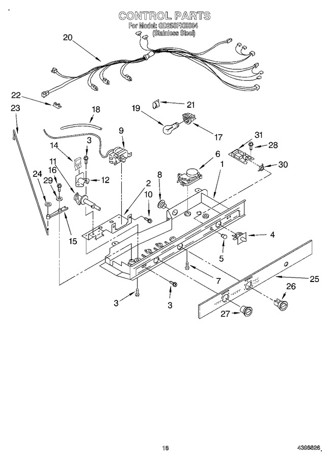 Diagram for GD25SFXHS04