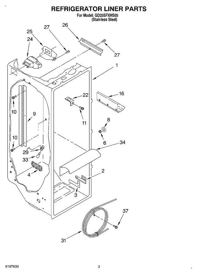Diagram for GD25SFXHS05