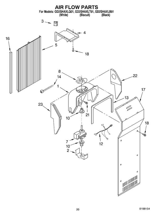 Diagram for GD25SHAXLT01