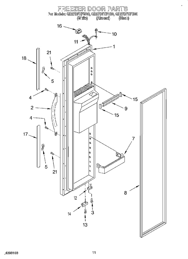 Diagram for GD27DFXFW00