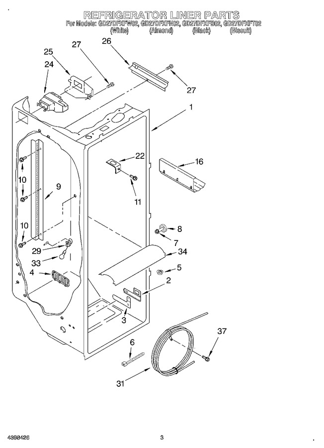 Diagram for GD27DFXFT02