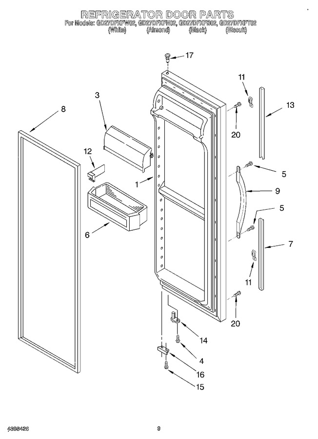 Diagram for GD27DFXFW02