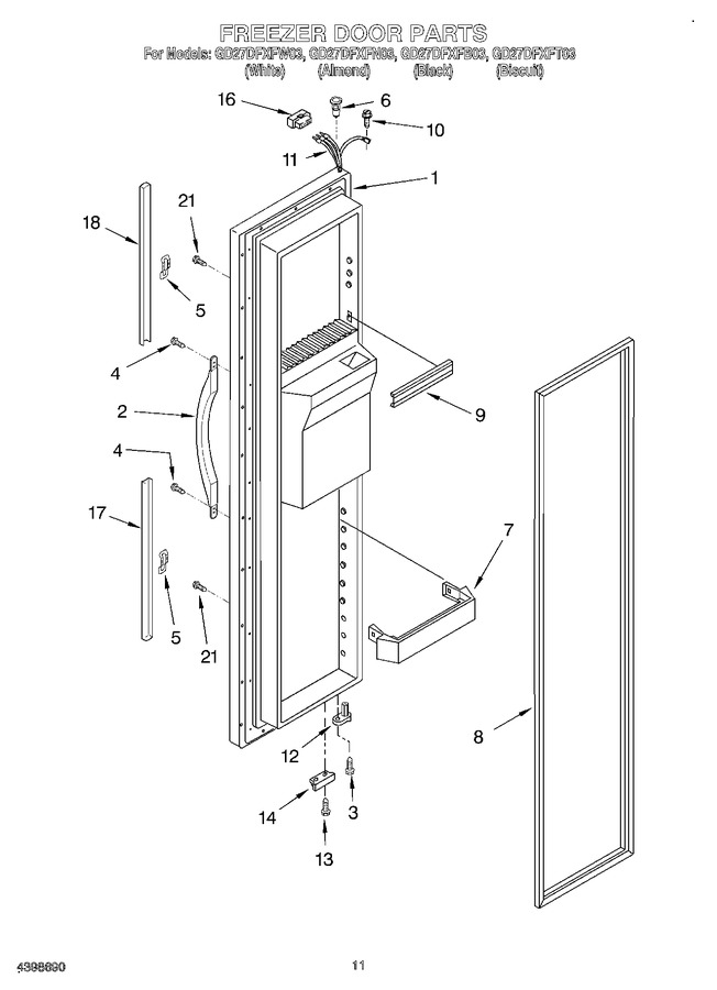 Diagram for GD27DFXFW03