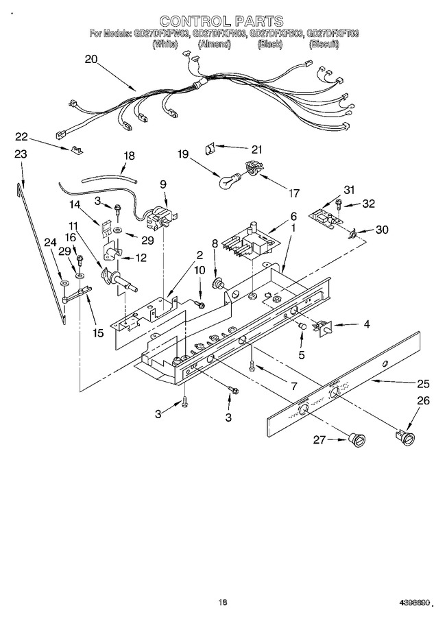Diagram for GD27DFXFW03