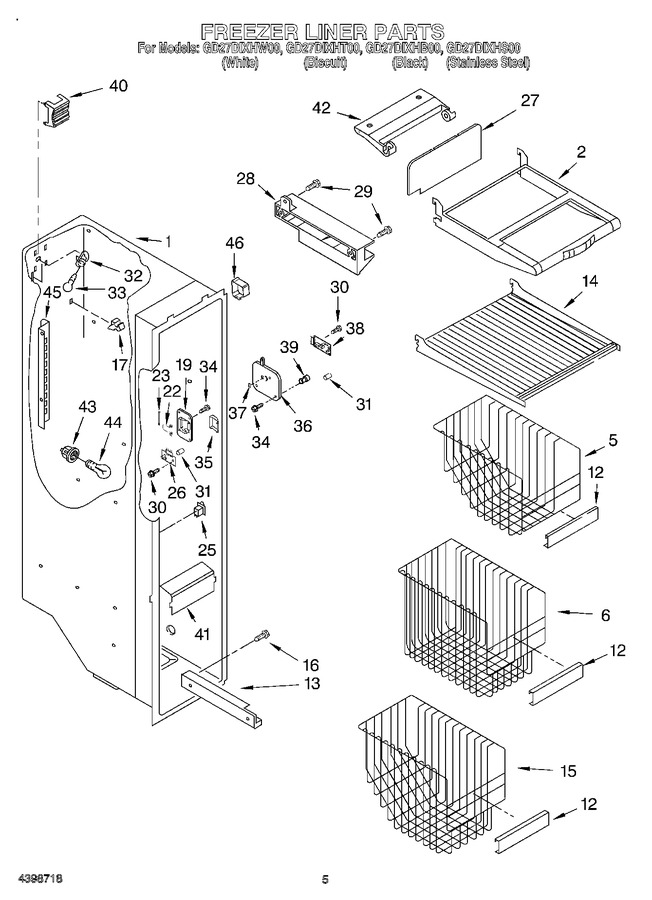 Diagram for GD27DIXHW00