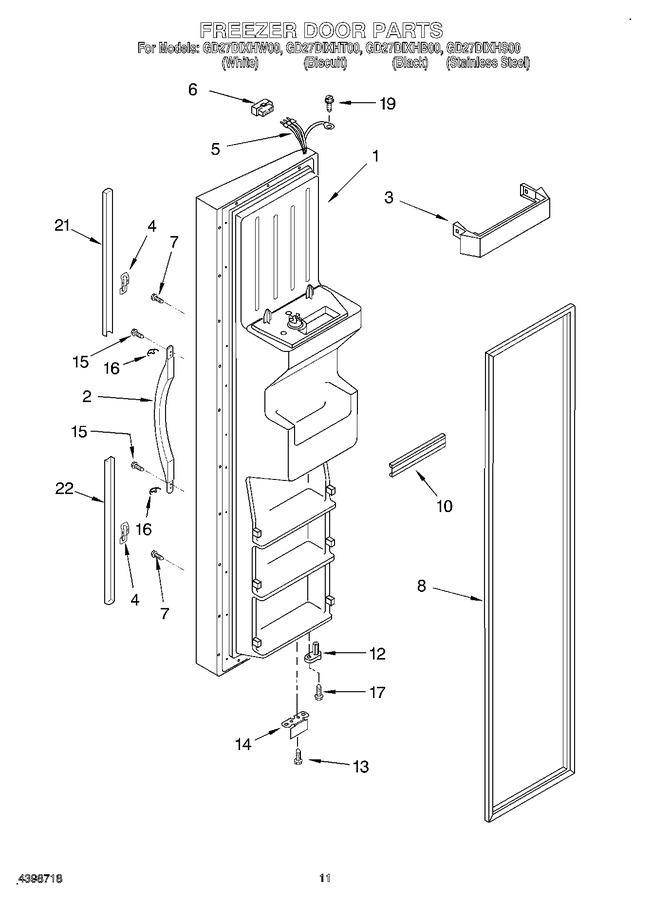 Diagram for GD27DIXHB00