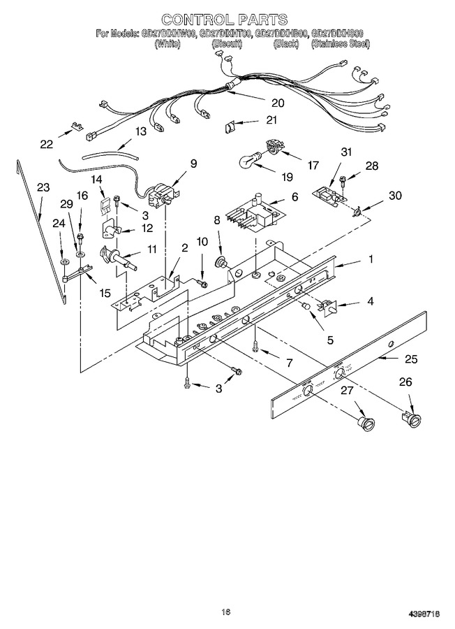 Diagram for GD27DIXHW00