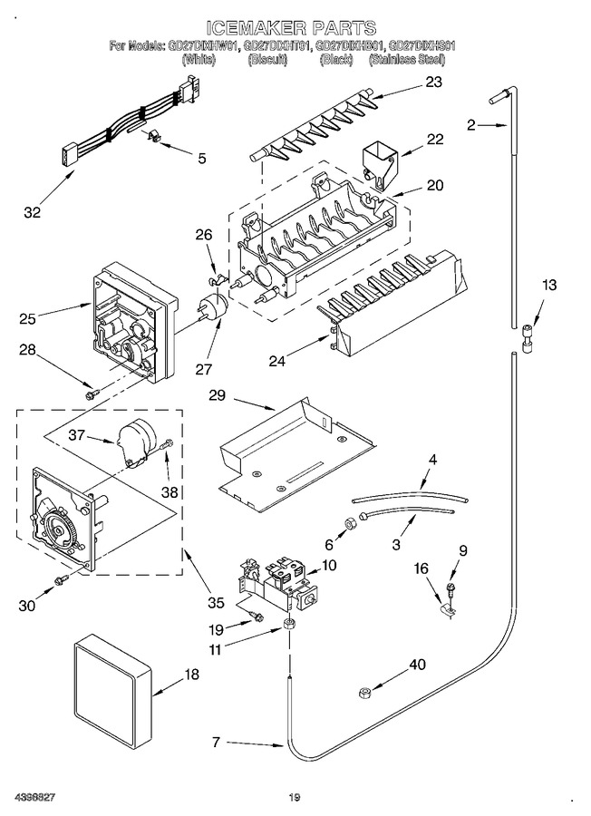 Diagram for GD27DIXHT01