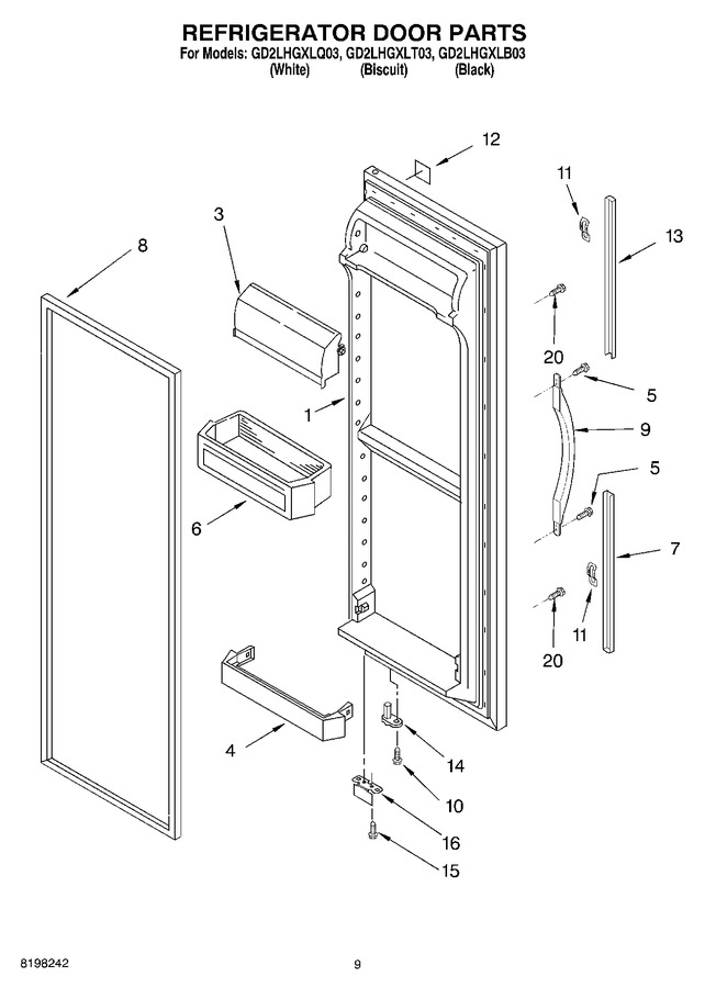 Diagram for GD2LHGXLB03