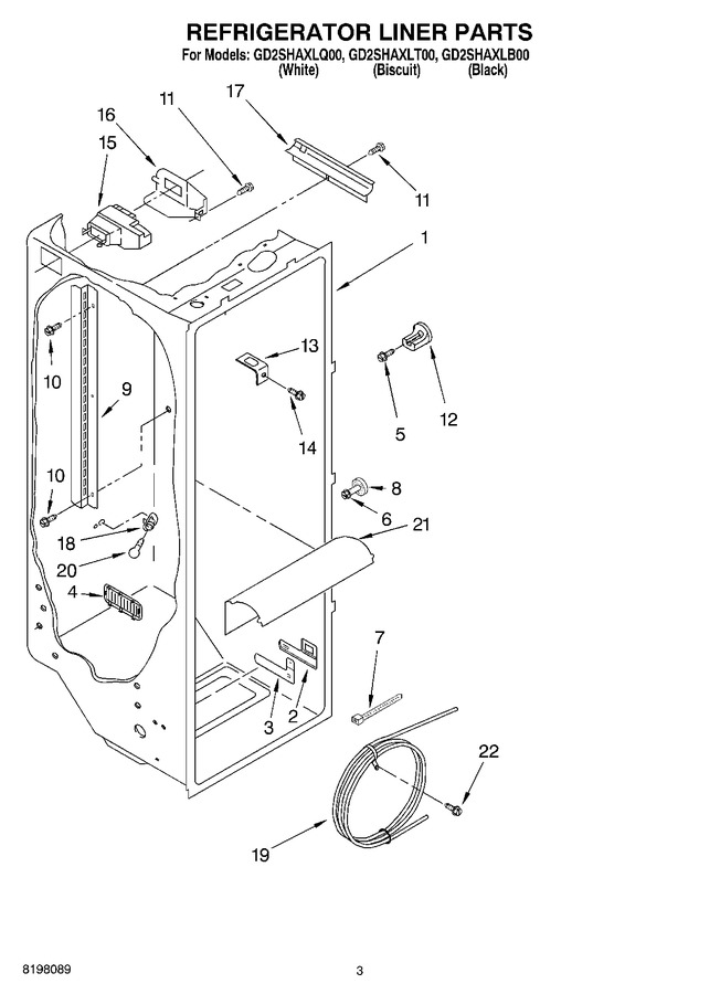 Diagram for GD2SHAXLT00
