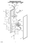 Diagram for 07 - Freezer Door Parts