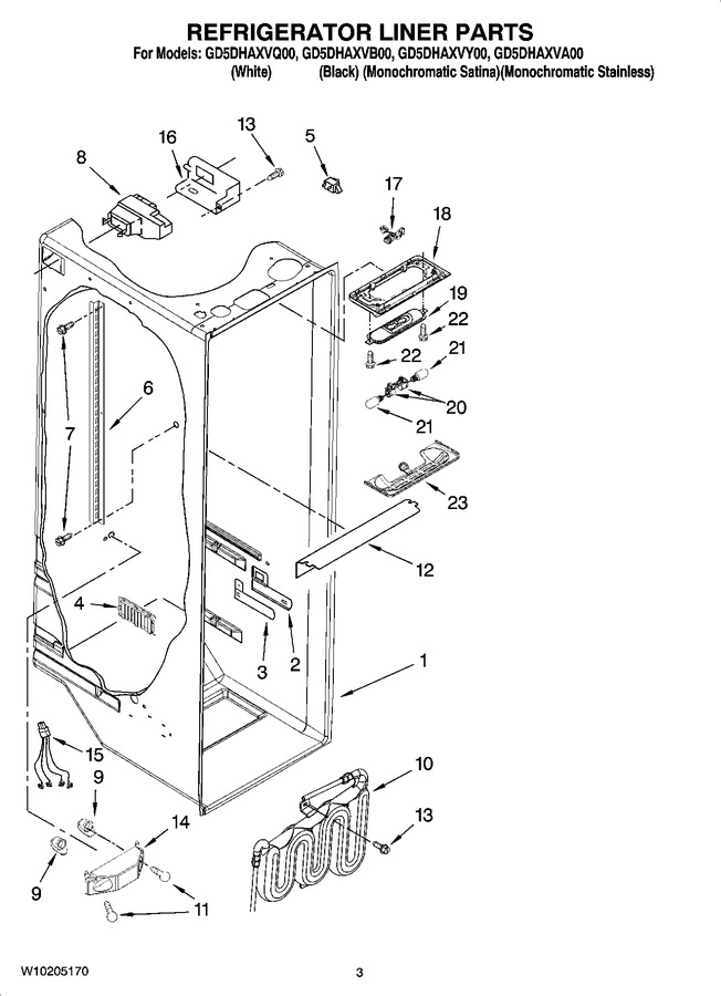 Diagram for GD5DHAXVB00
