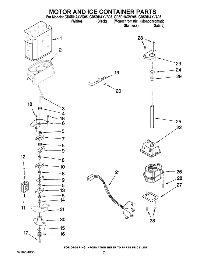 Diagram for GD5DHAXVA05