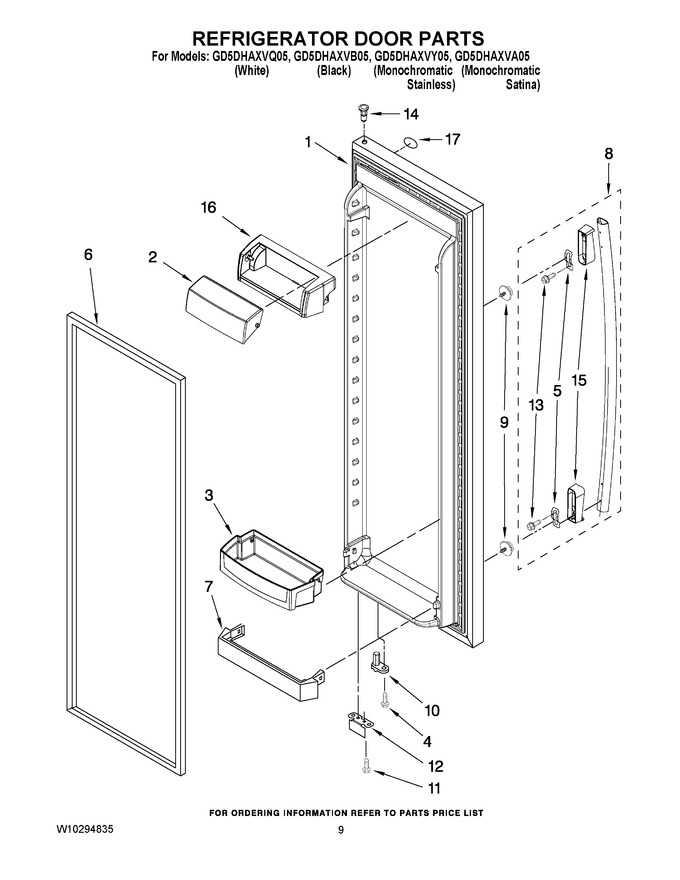 Diagram for GD5DHAXVA05