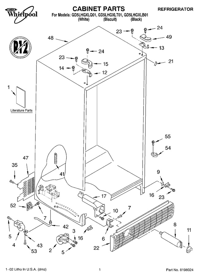 Diagram for GD5LHGXLT01