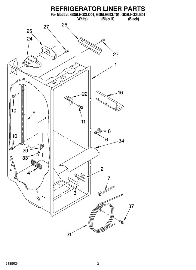 Diagram for GD5LHGXLT01