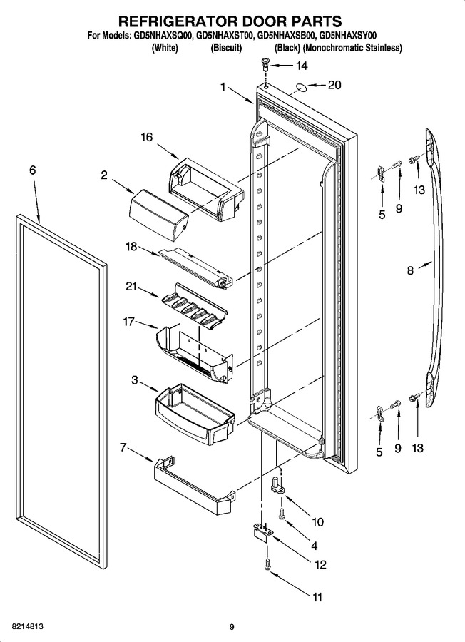 Diagram for GD5NHAXSB00