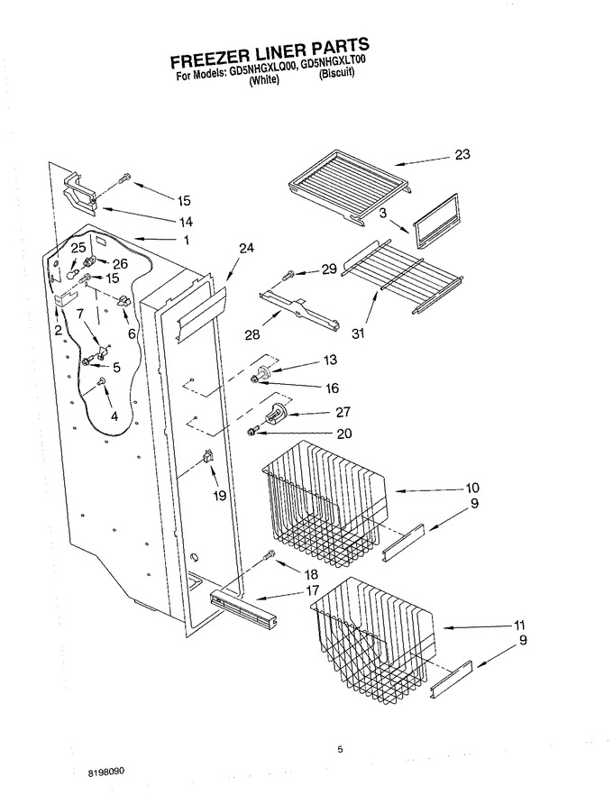 Diagram for GD5NHGXLT00