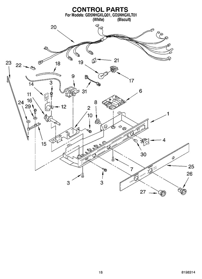Diagram for GD5NHGXLT01