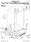 Diagram for 01 - Cabinet Parts