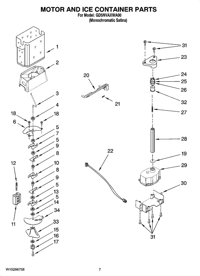 Diagram for GD5NVAXWA00