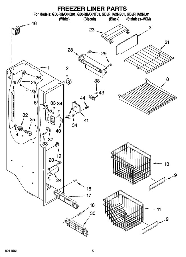 Diagram for GD5RHAXNL01