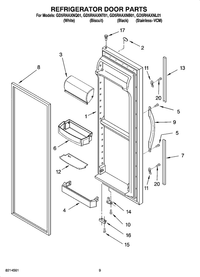 Diagram for GD5RHAXNL01