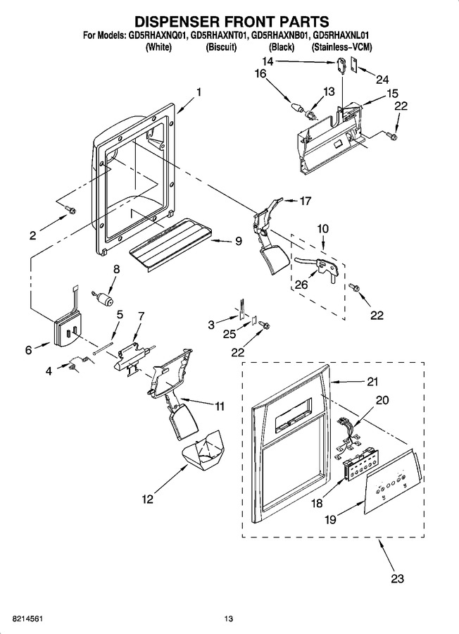Diagram for GD5RHAXNL01