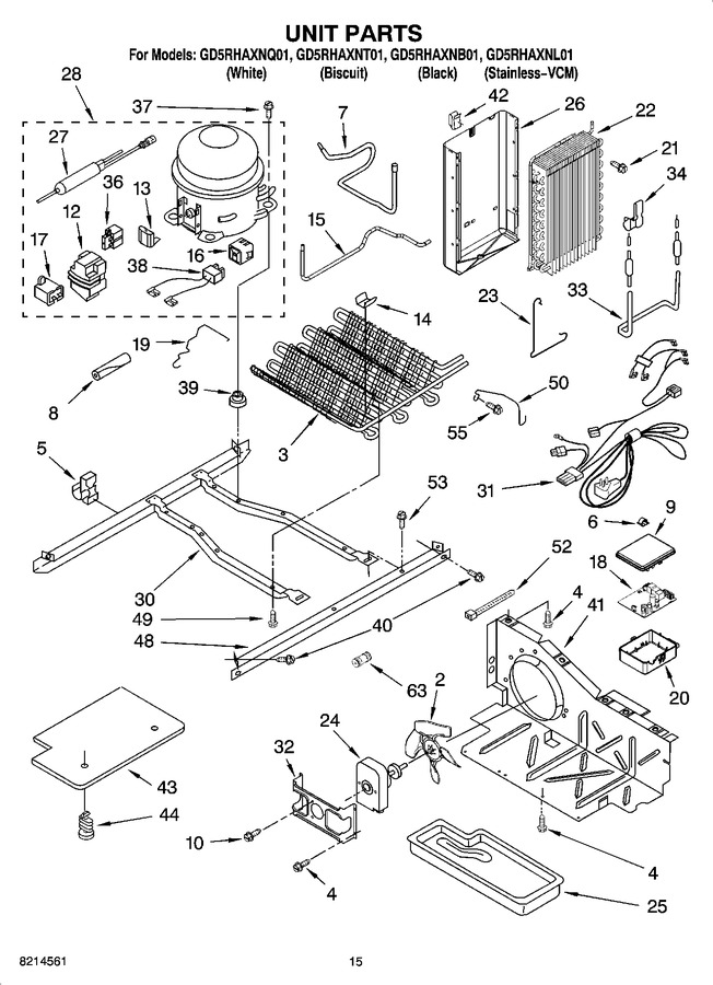 Diagram for GD5RHAXNB01