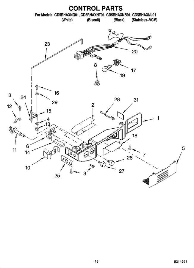 Diagram for GD5RHAXNL01