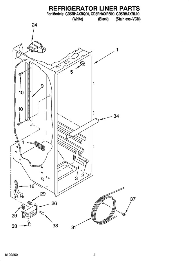 Diagram for GD5RHAXRB00
