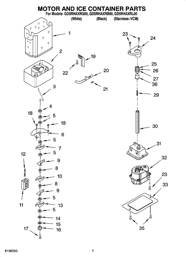 Diagram for GD5RHAXRB00