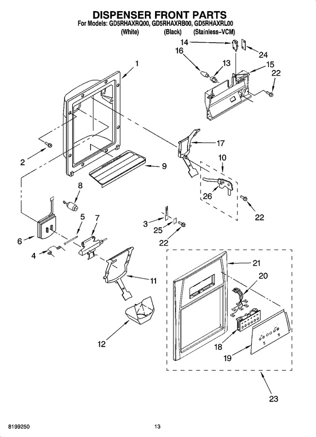Diagram for GD5RHAXRB00