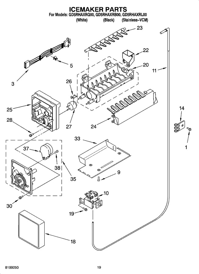 Diagram for GD5RHAXRL00