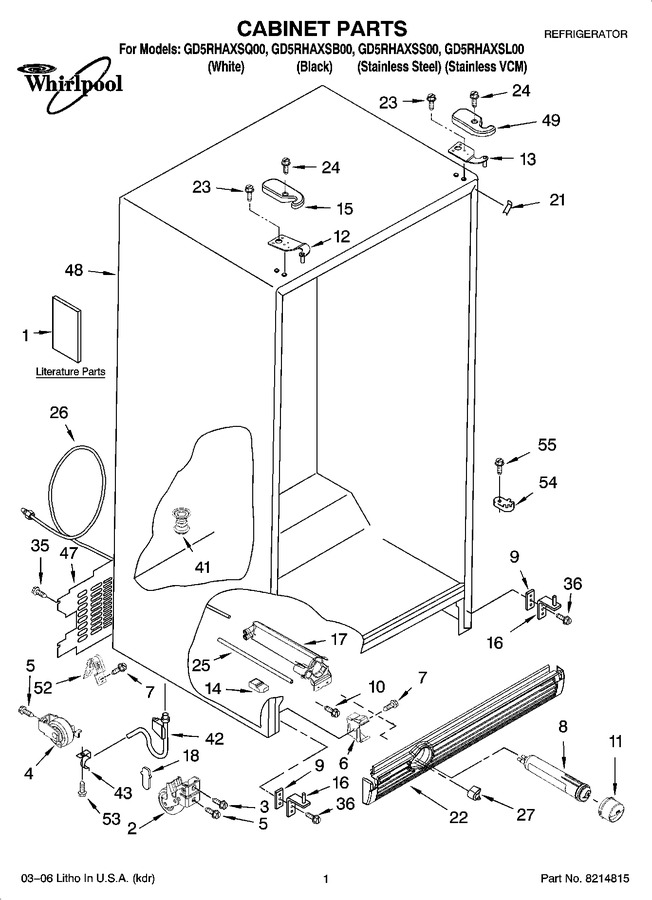 Diagram for GD5RHAXSB00