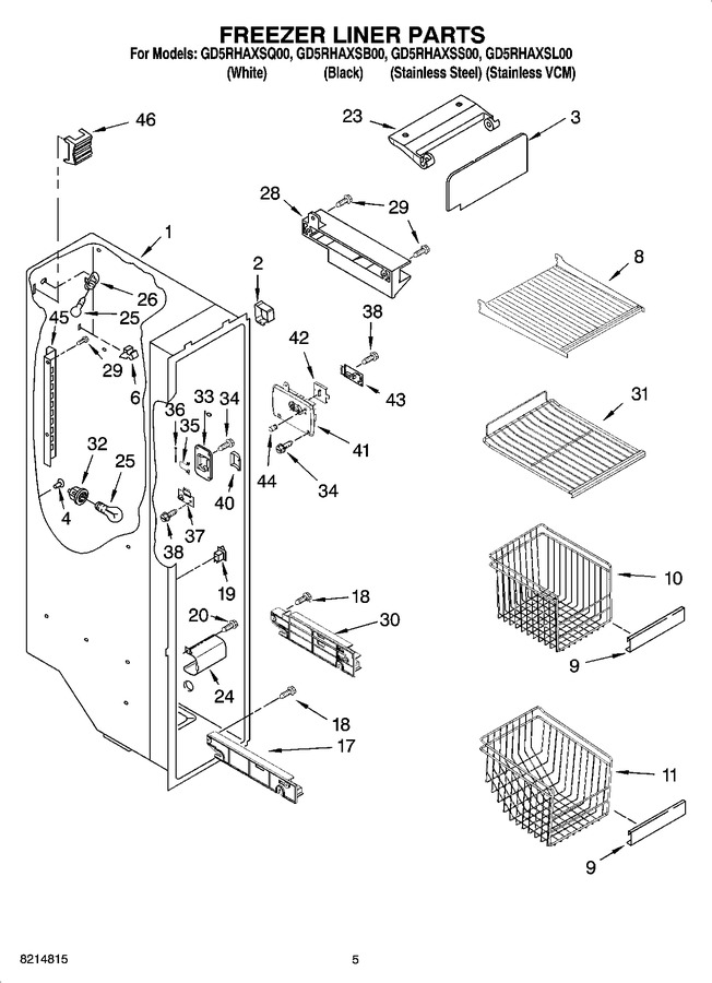 Diagram for GD5RHAXSB00