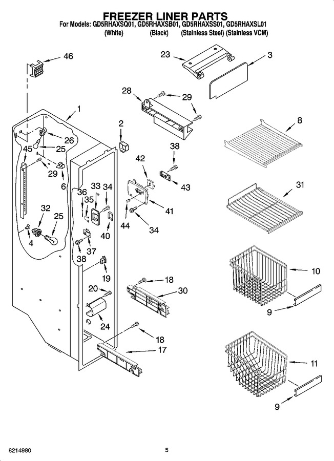 Diagram for GD5RHAXSL01
