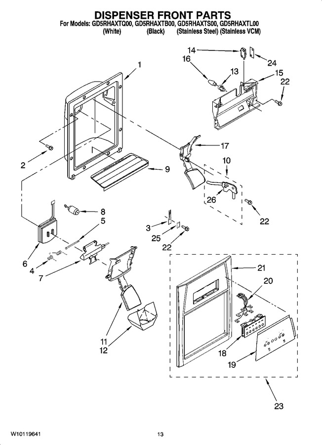Diagram for GD5RHAXTS00
