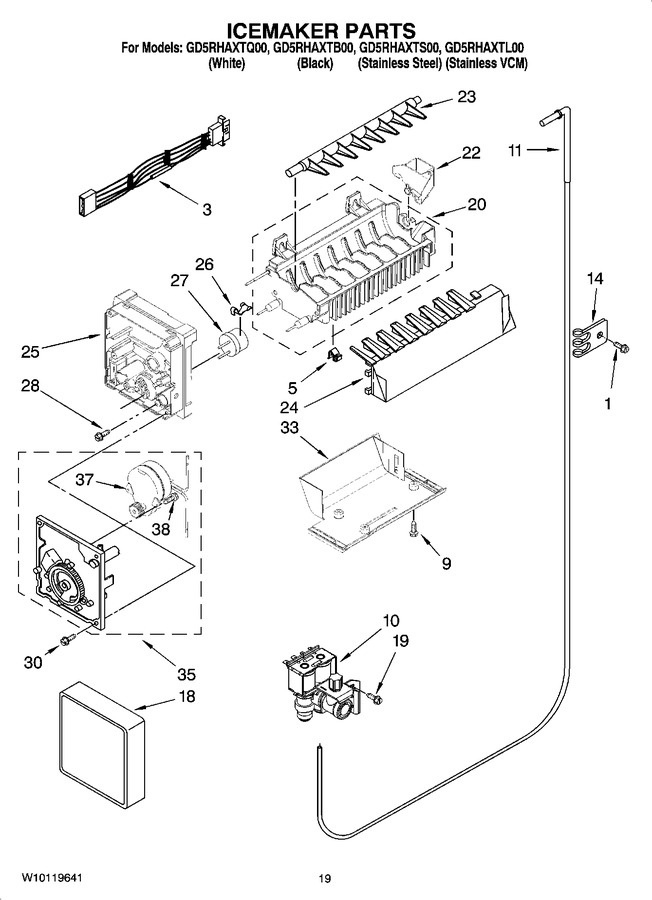 Diagram for GD5RHAXTS00