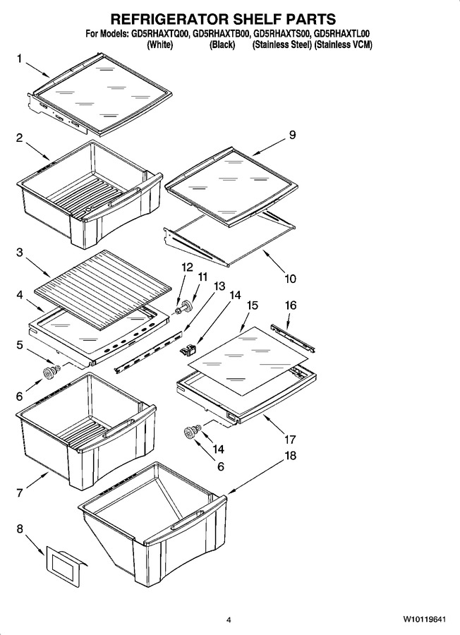 Diagram for GD5RHAXTL00