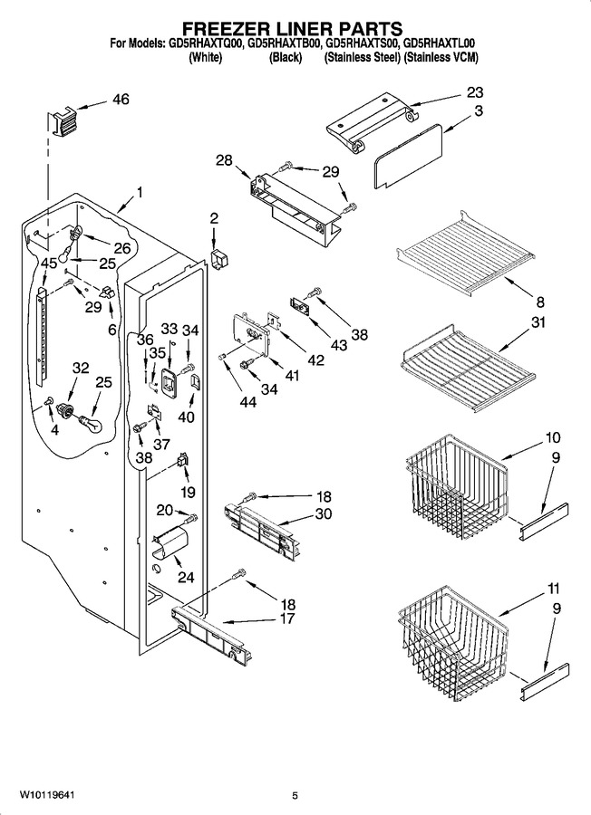 Diagram for GD5RHAXTL00