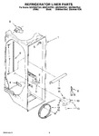 Diagram for 02 - Refrigerator Liner Parts