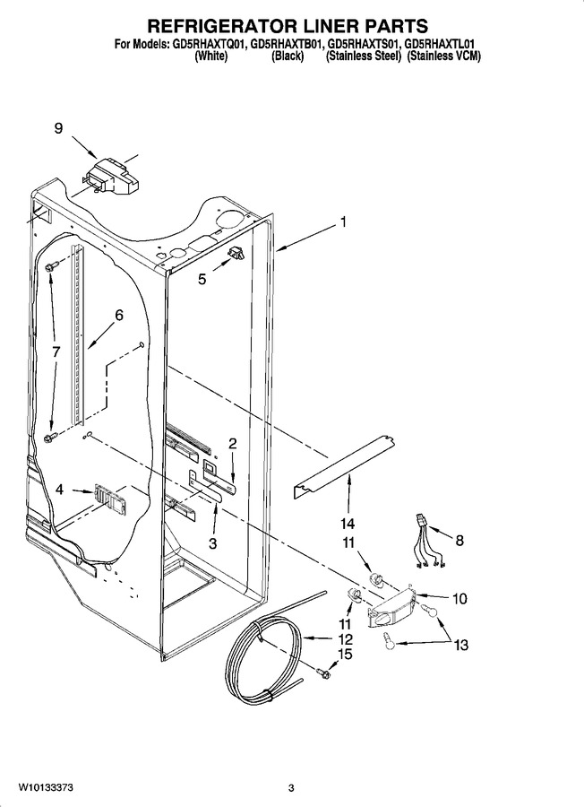 Diagram for GD5RHAXTL01