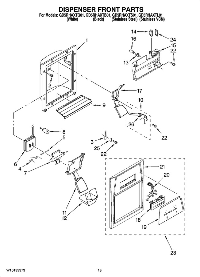 Diagram for GD5RHAXTL01