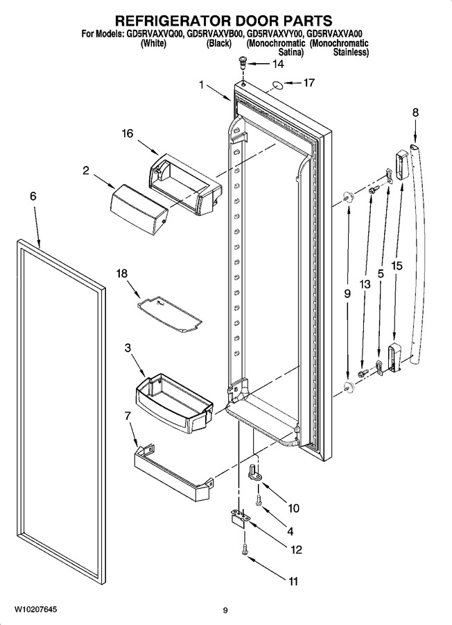 Diagram for GD5RVAXVB00