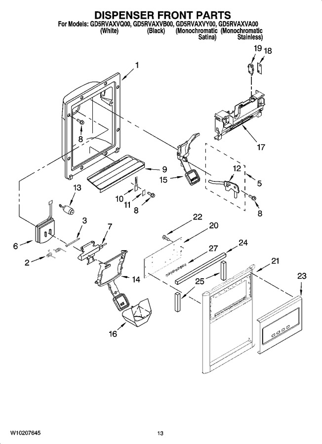 Diagram for GD5RVAXVY00