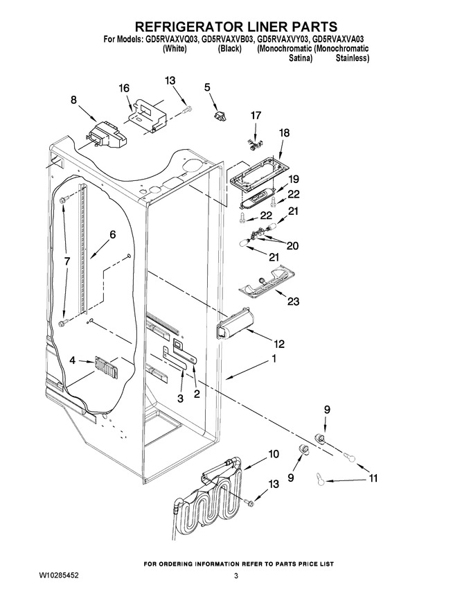 Diagram for GD5RVAXVB03